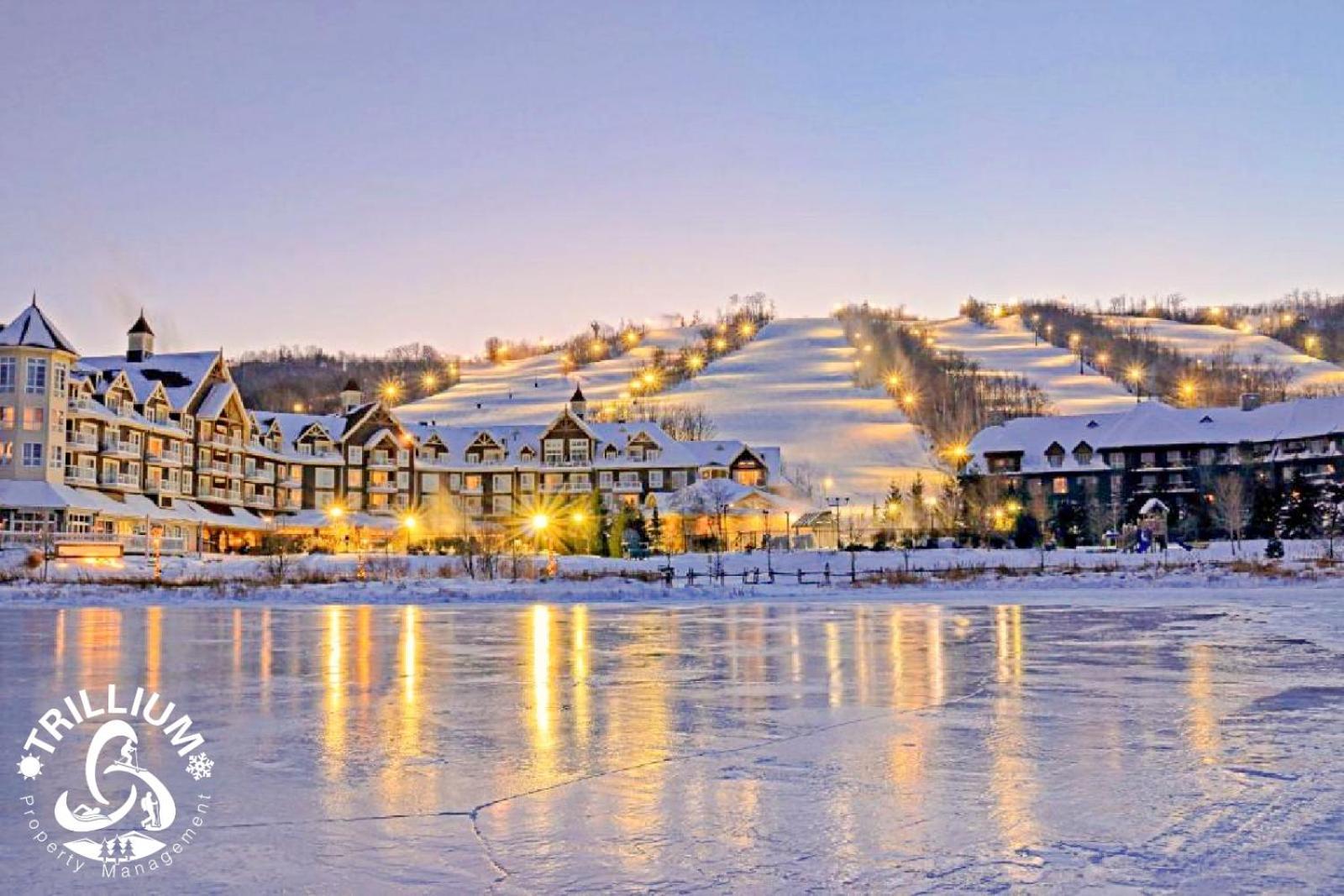 Blue Mountain, Collingwood - Loft Condo, Sleeps 4 Blue Mountains Exteriör bild
